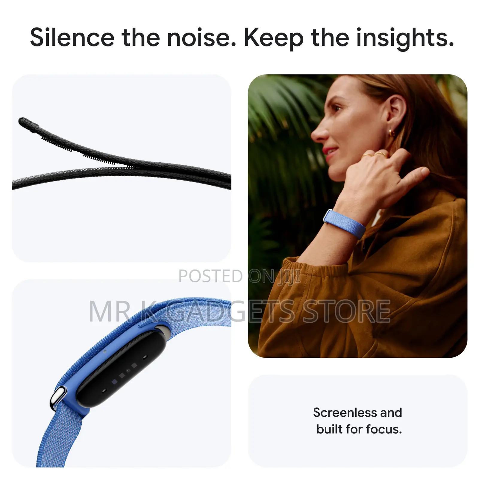 Google Fitbit Air - Screenless Activity Tracker With Fitness,