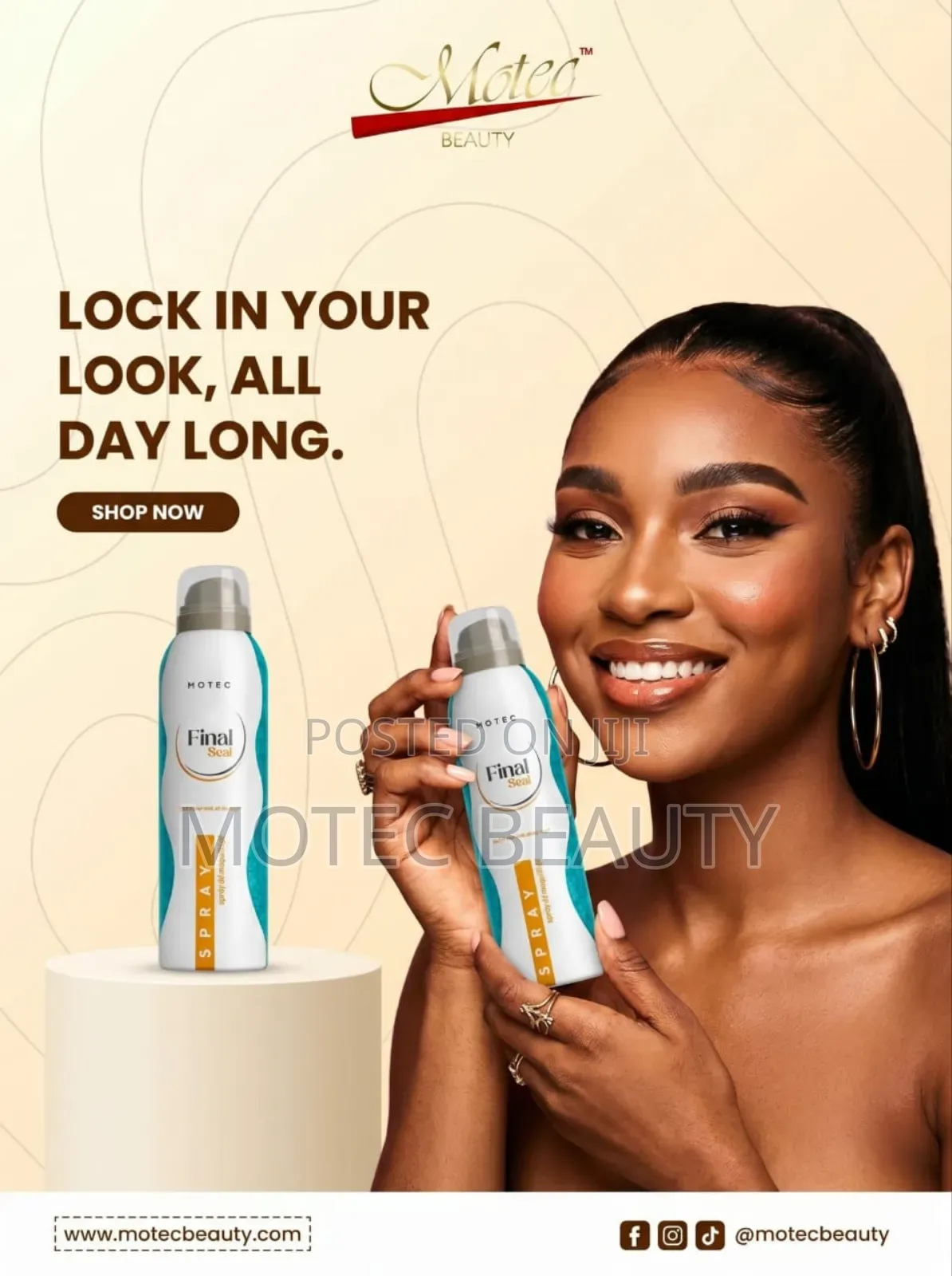 Motec Final Seal Makeup Setting and Fixing Spray