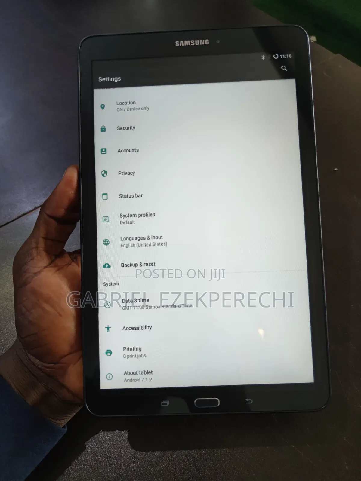 Samsung Galaxy Tab E 9.6 16 GB Black