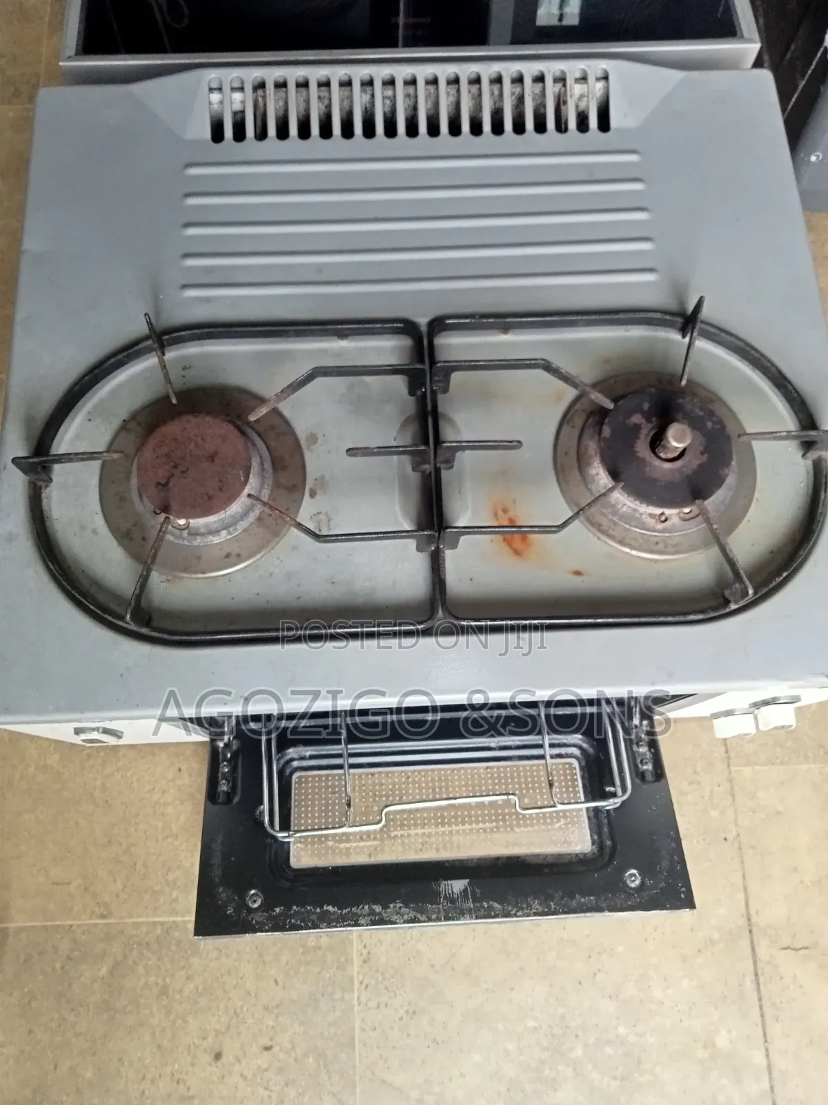 Table Gas Cooker With Grill