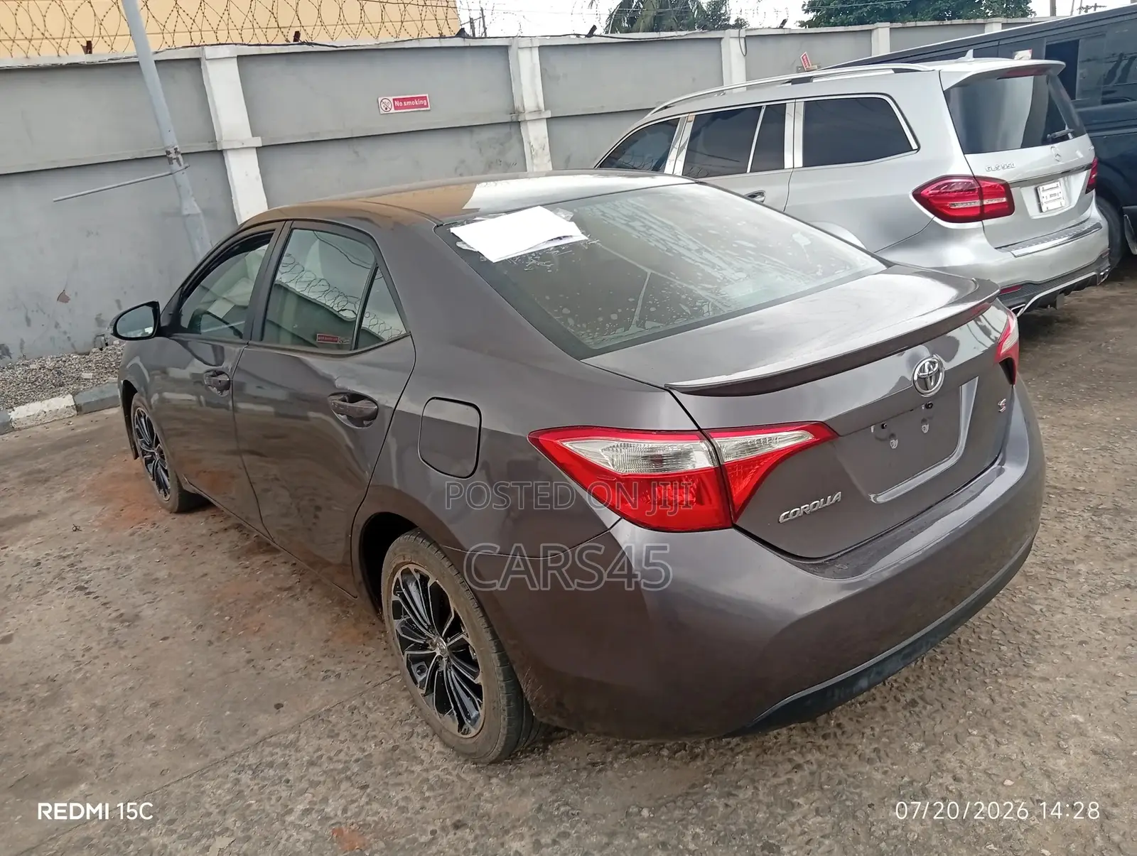 Toyota Corolla 2015 Gray
