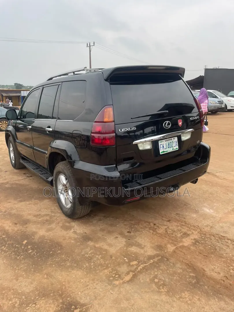 Lexus GX 470 Sport Utility 2005 Black