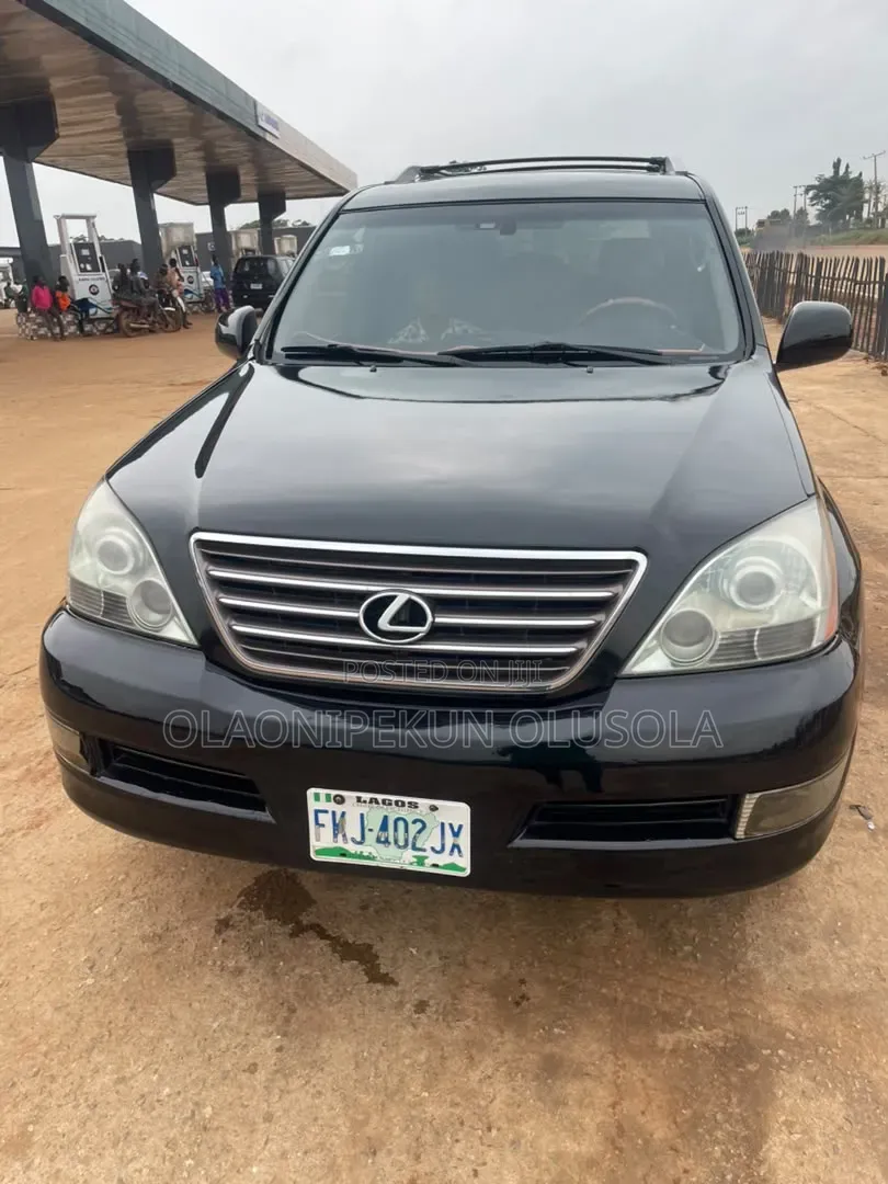 Lexus GX 470 Sport Utility 2005 Black