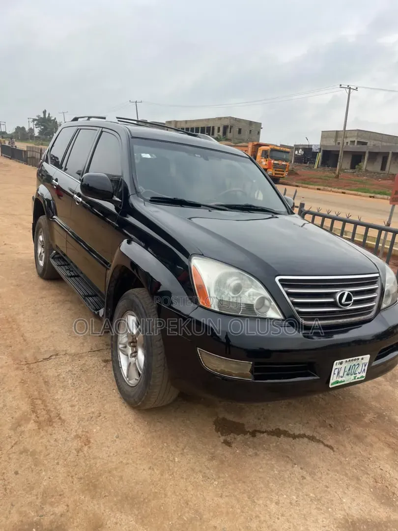 Lexus GX 470 Sport Utility 2005 Black