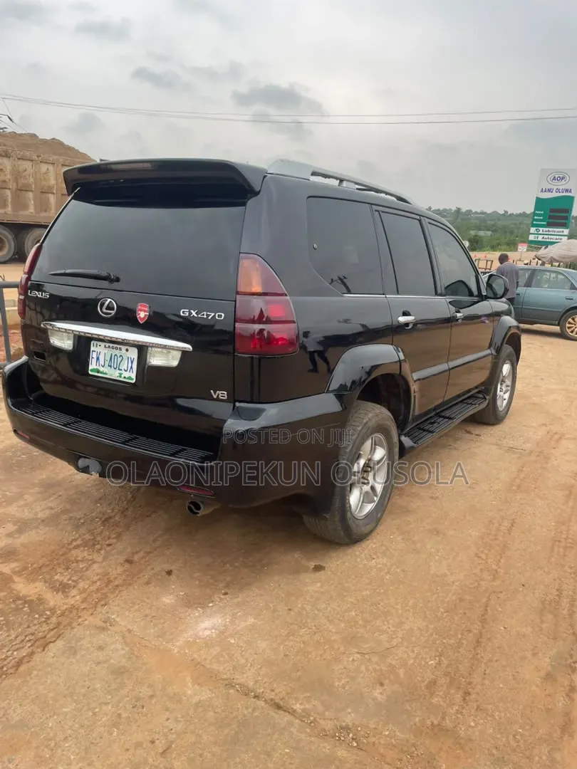 Lexus GX 470 Sport Utility 2005 Black