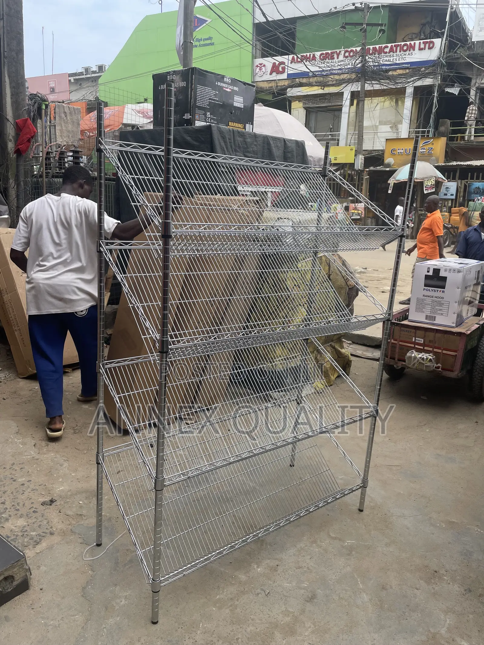 Stainless Slanted Wire Rack