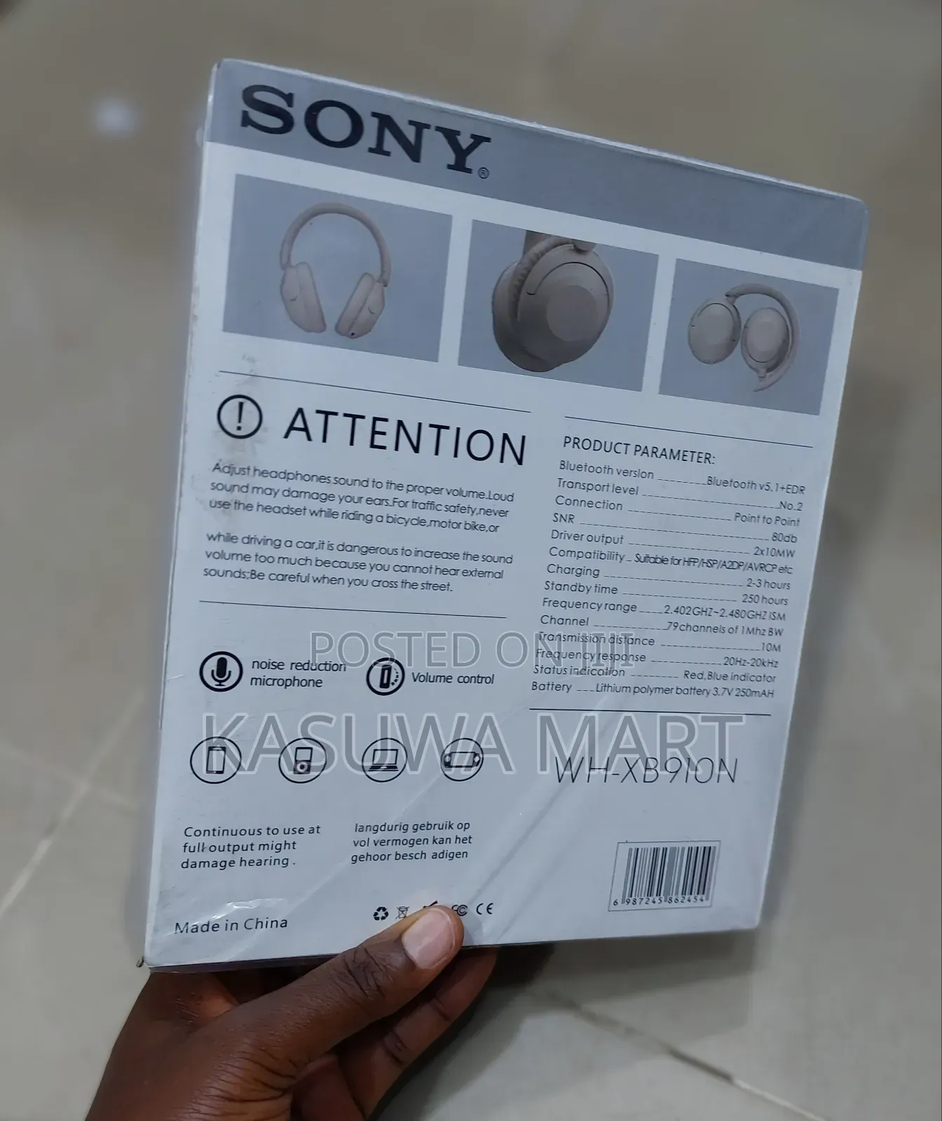 Sony Extra Bass Headphone
