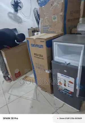 Skyrun BCD-120 120L Premium Double Door Fridge