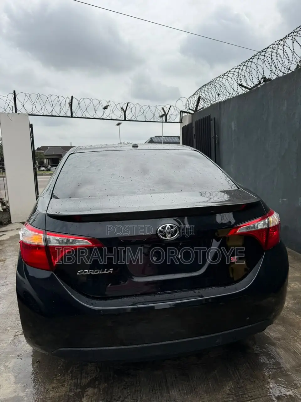 Toyota Corolla 2015 Black