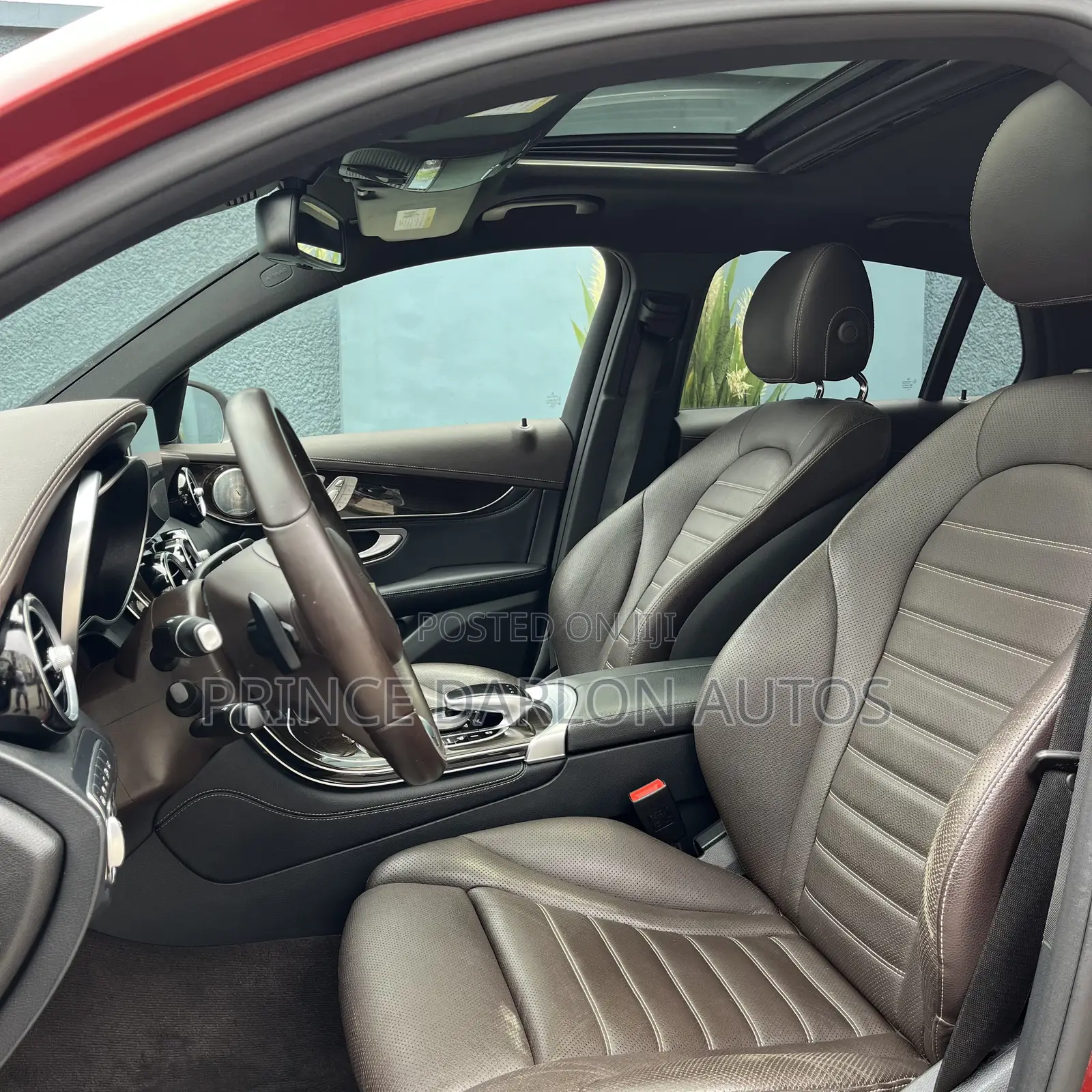 Mercedes-Benz GLC-Class 2017 Red