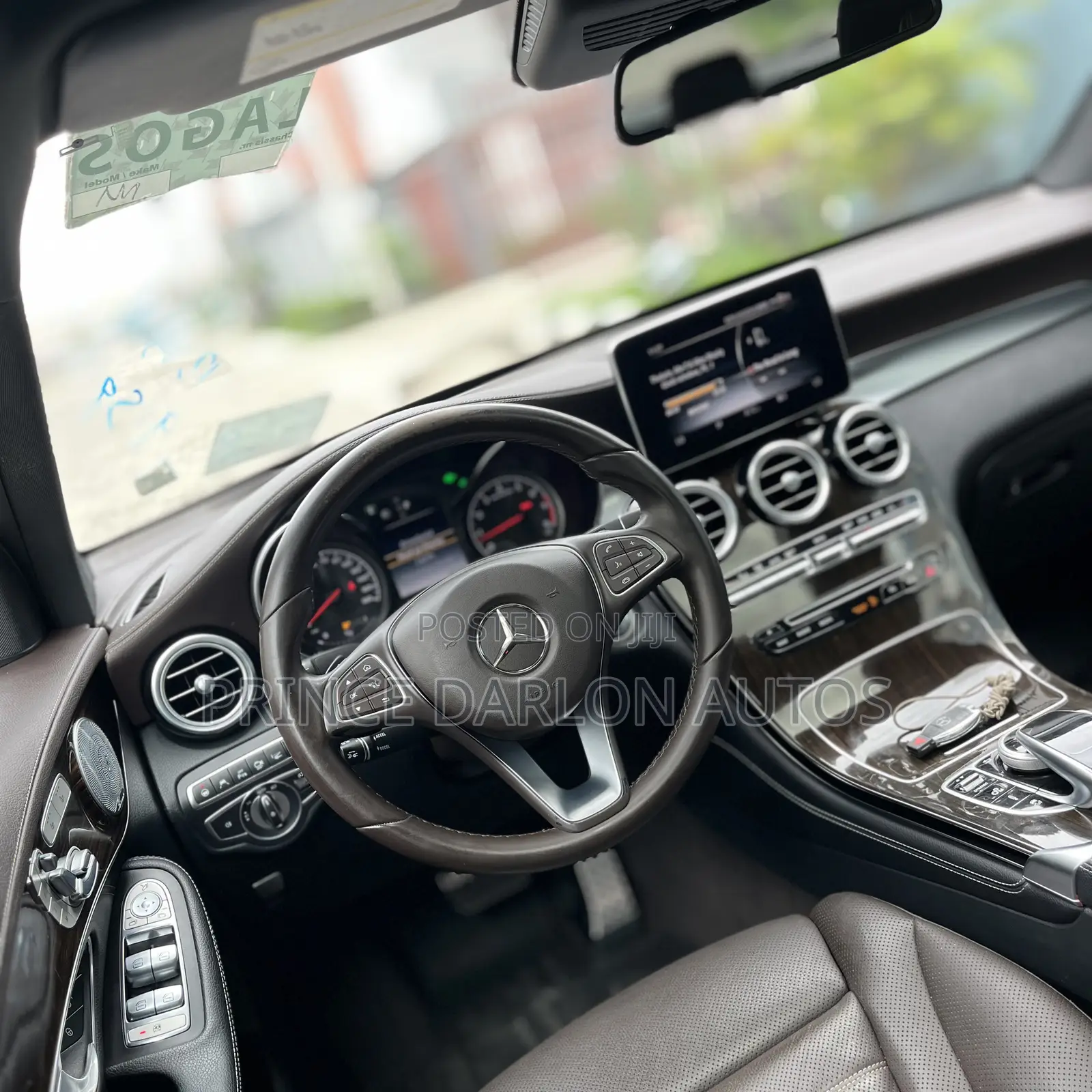 Mercedes-Benz GLC-Class 2017 Red