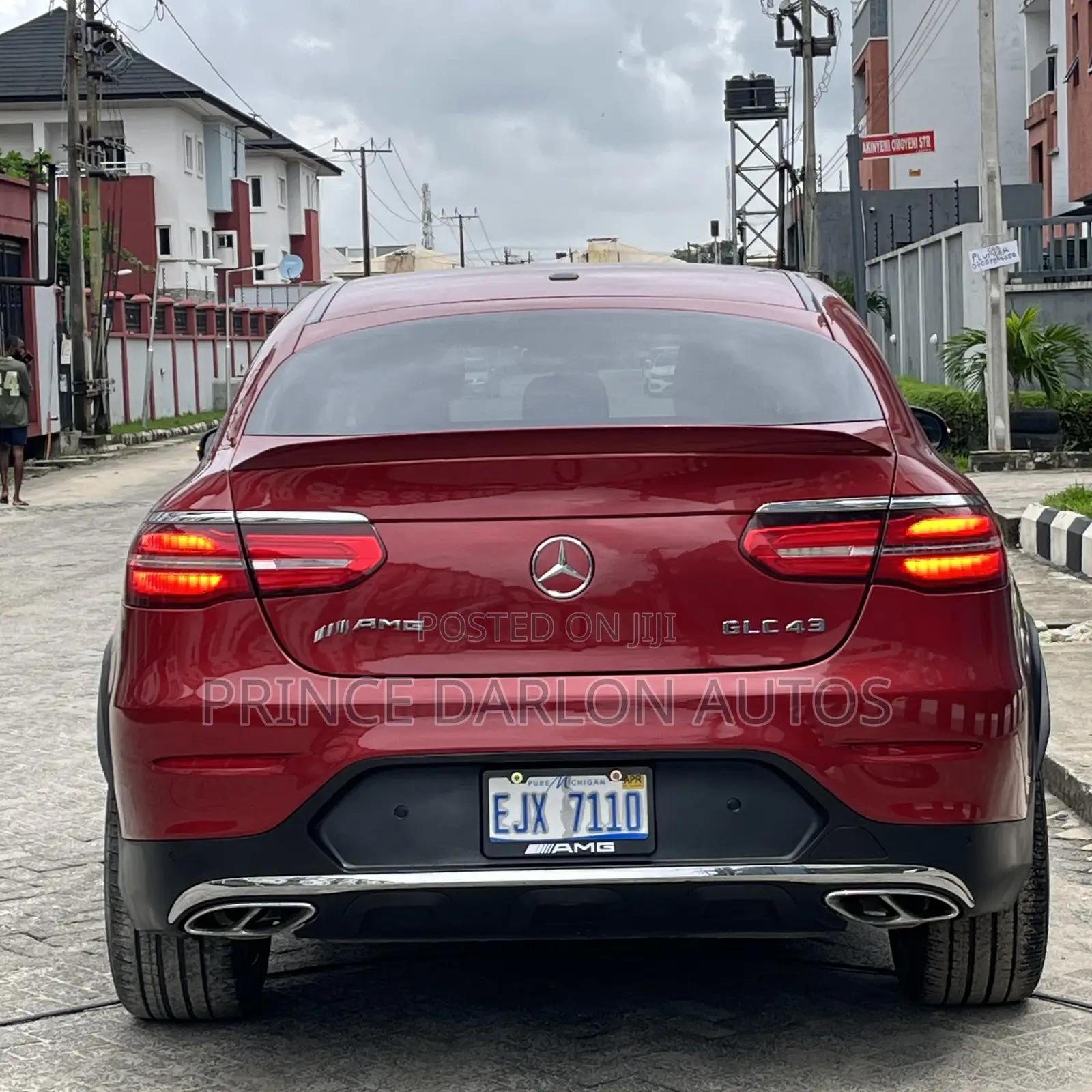 Mercedes-Benz GLC-Class 2017 Red