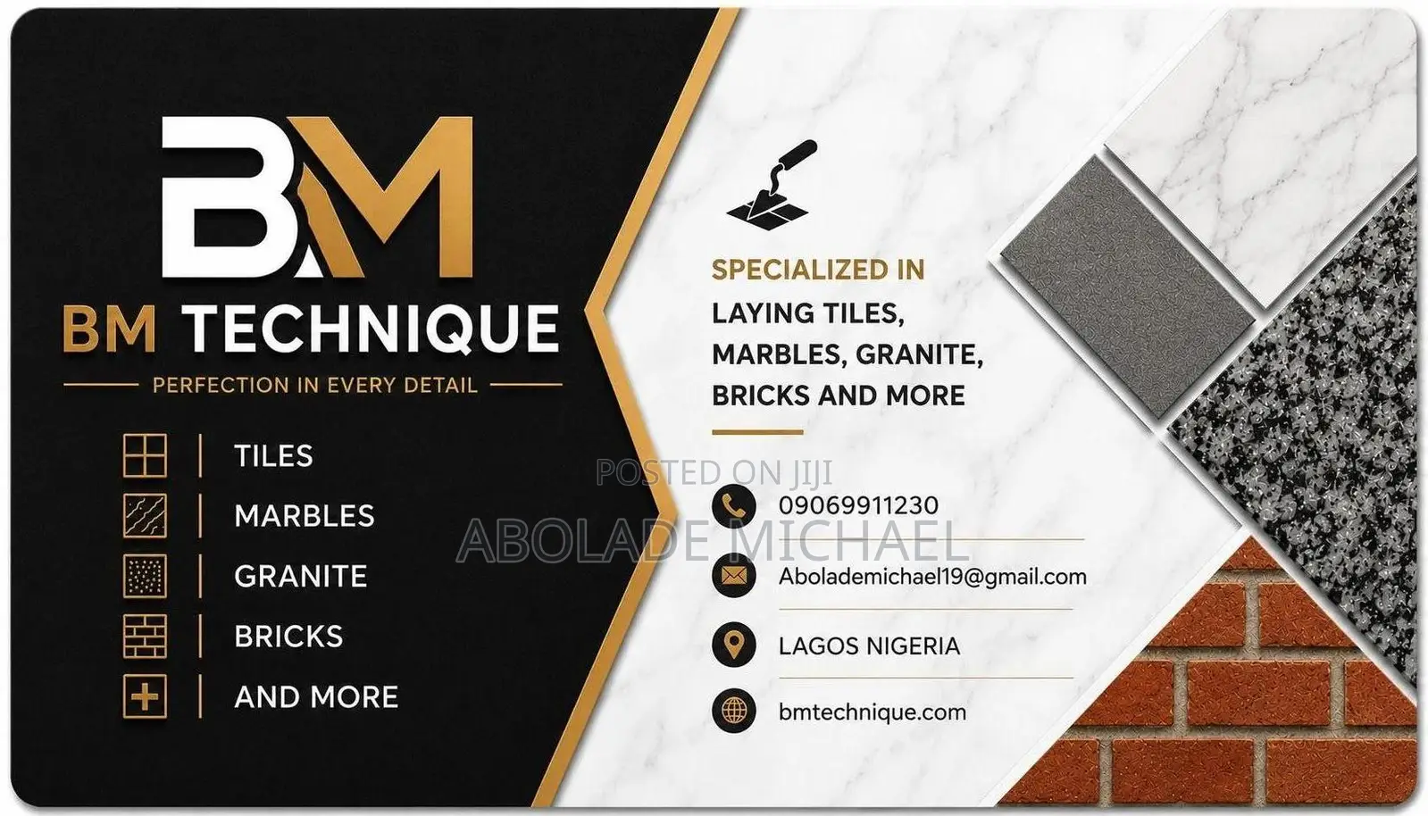 D.M for Your Lasting Tile Work