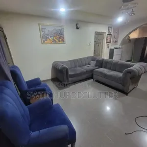 L-Shaped Sofa + 2 Single Seaters