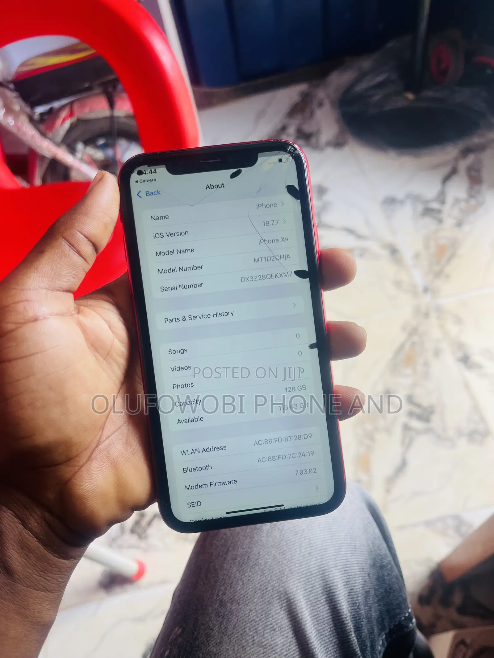 Apple iPhone XR 128 GB Red