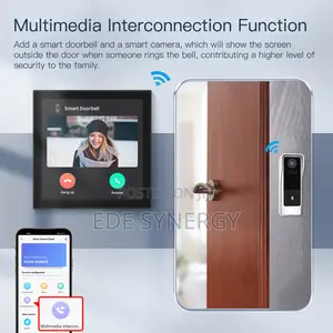 Wall-Mounted Smart Home Controller With Voice Control, Built-in Alexa
