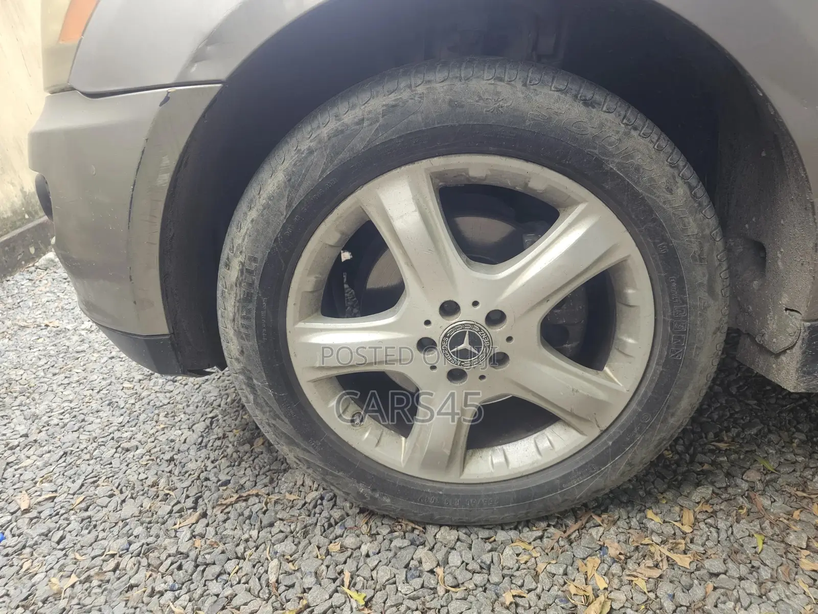 Mercedes-Benz M Class 2008 Beige