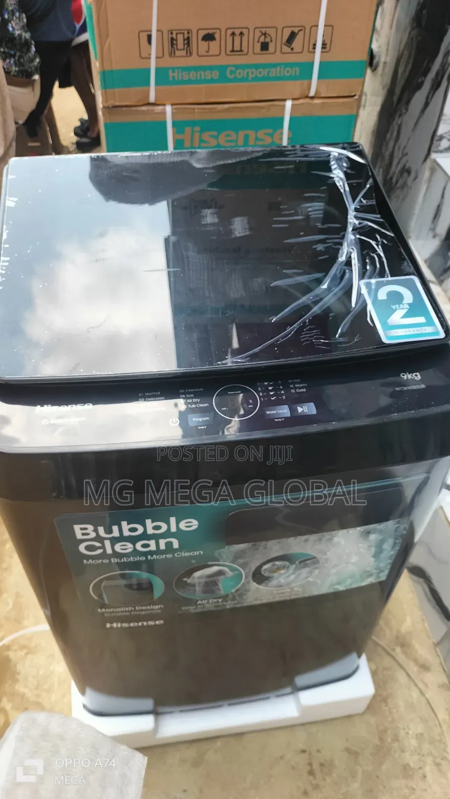 Hisense Washing Machine 9kg