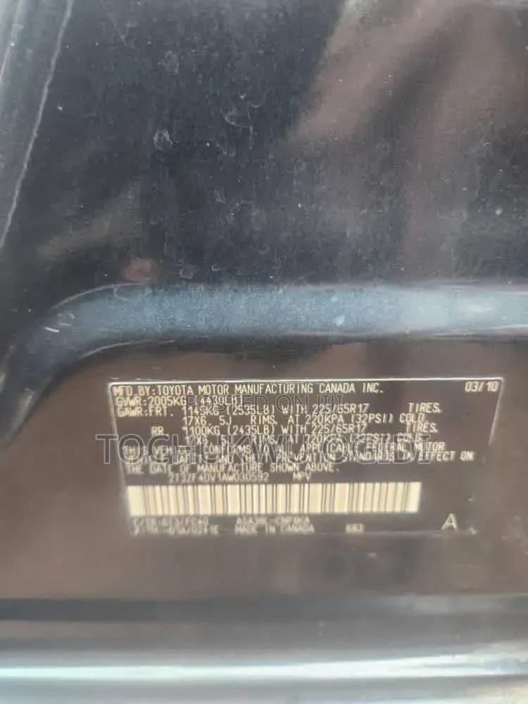 Toyota RAV4 2010 Gray