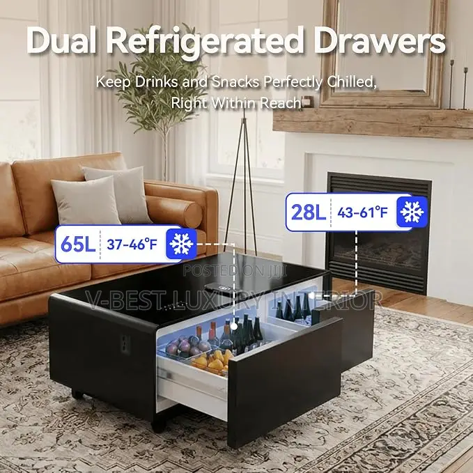 Smart Refrigerator Coffee Table – Luxu