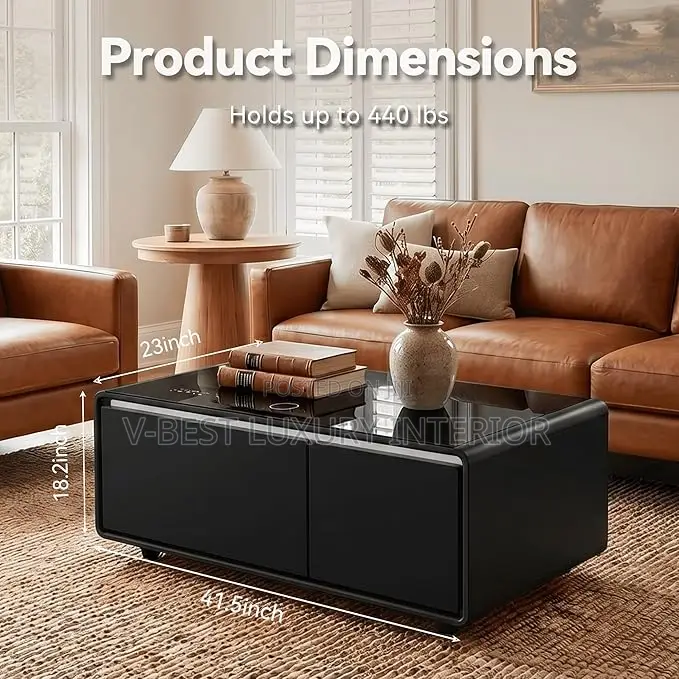 Smart Refrigerator Coffee Table – Luxu