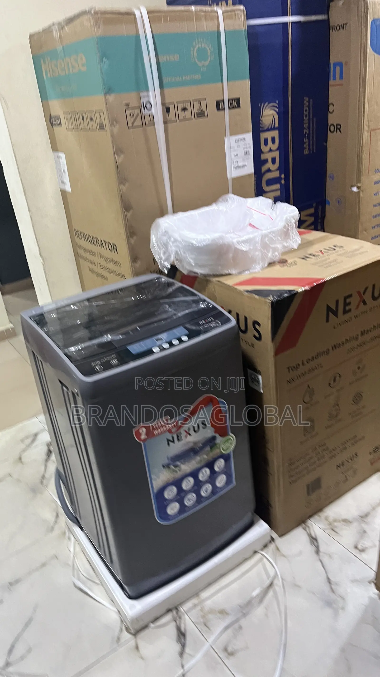 Nexus 8.5KG Washer – Practical Automatic Laundry Machine