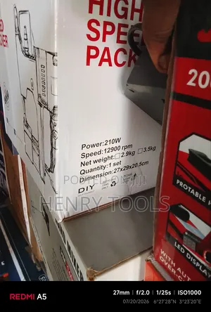 Portable High Speed Packer Bag Closer Back