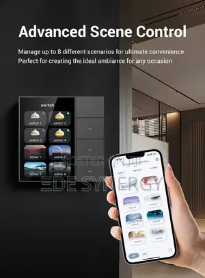 Zigbee 3.5 Inch Smart Screen Home Wall Switches Smart Screen.