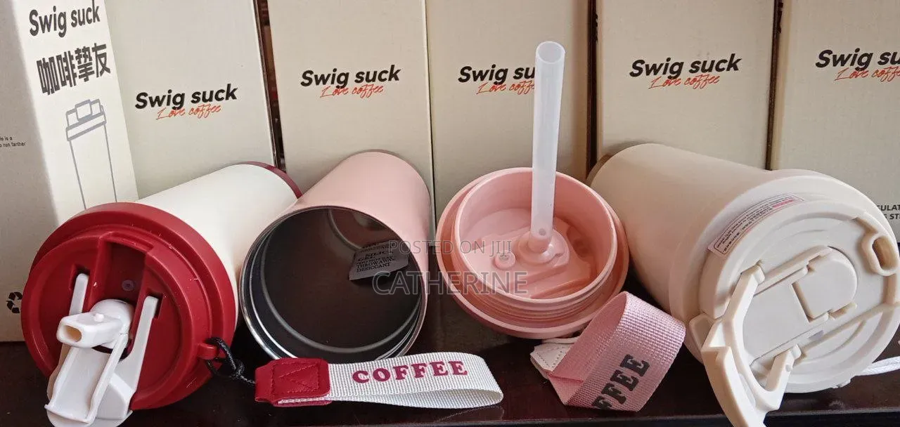 Insulated Tumbler With Strap Straw