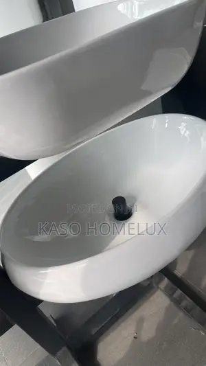 White Color Countertop Basin