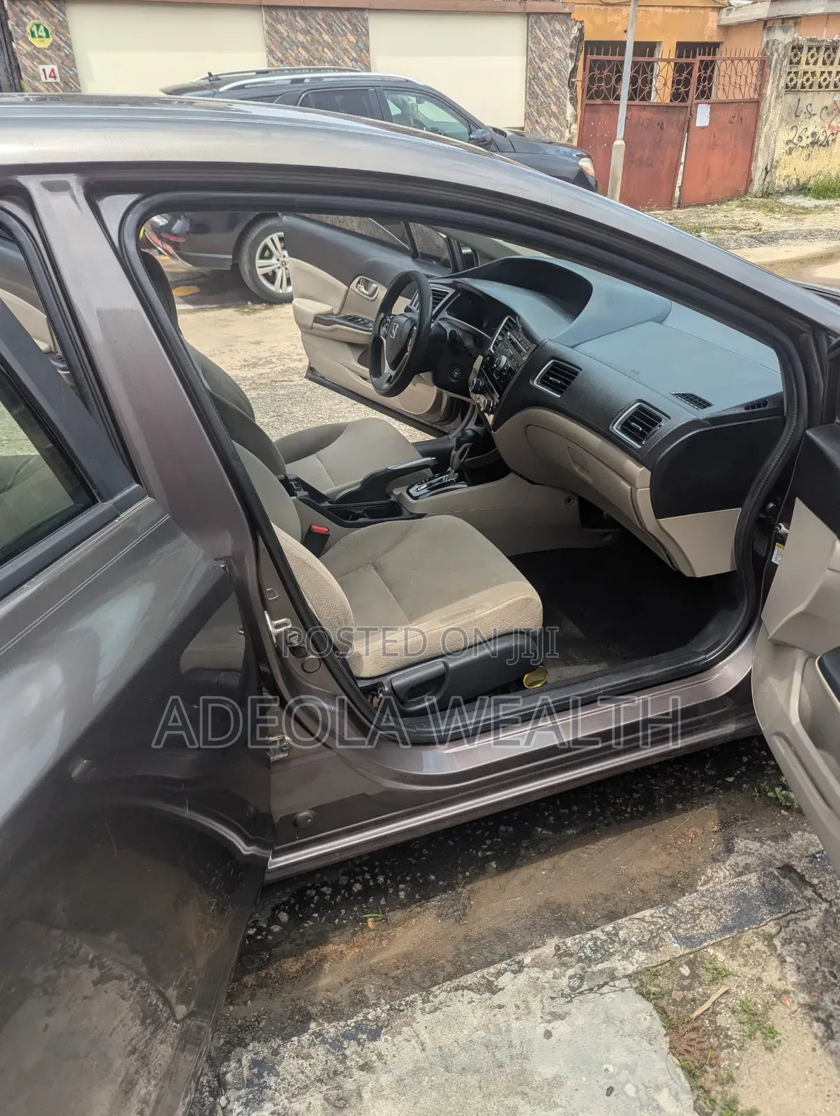 Honda Civic 2013 Brown