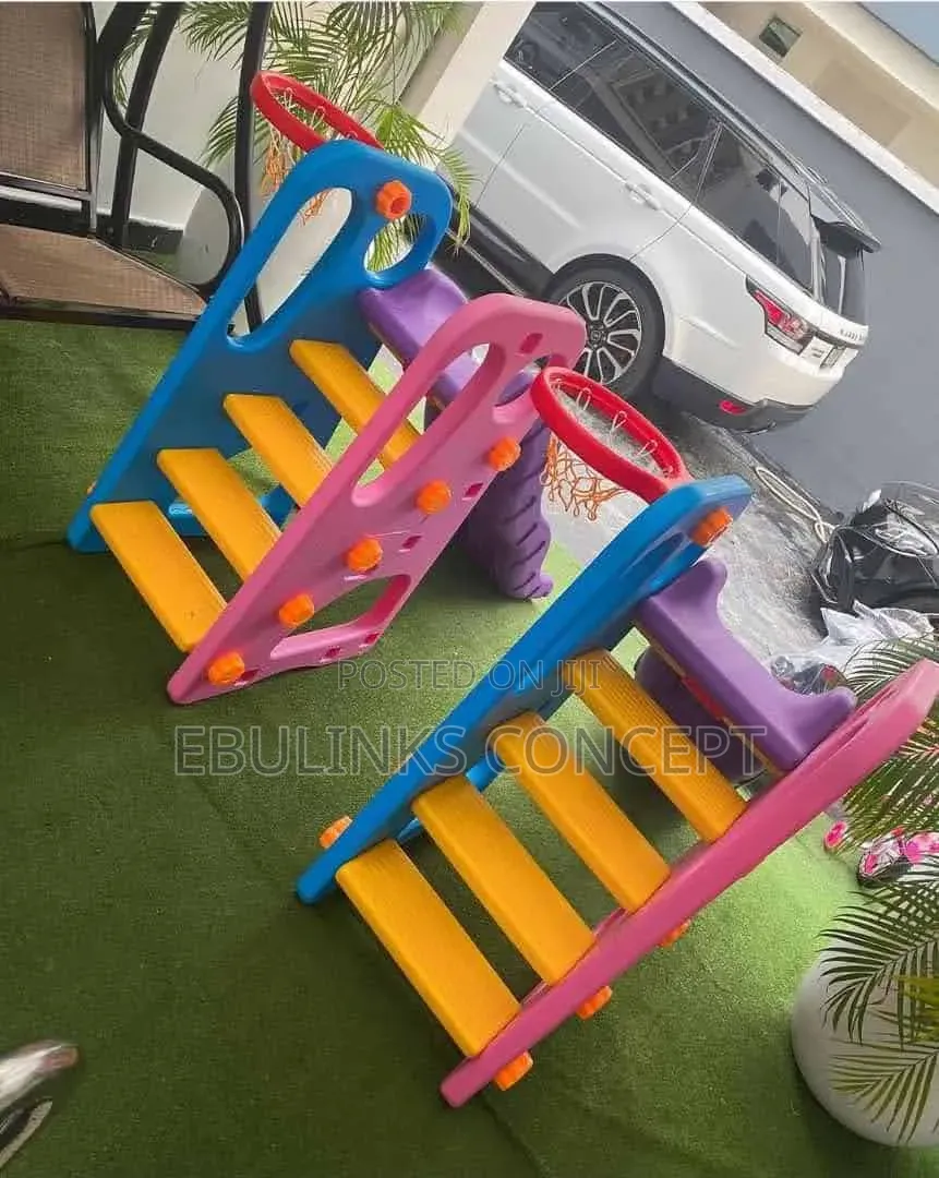 Slide and Basketball Set