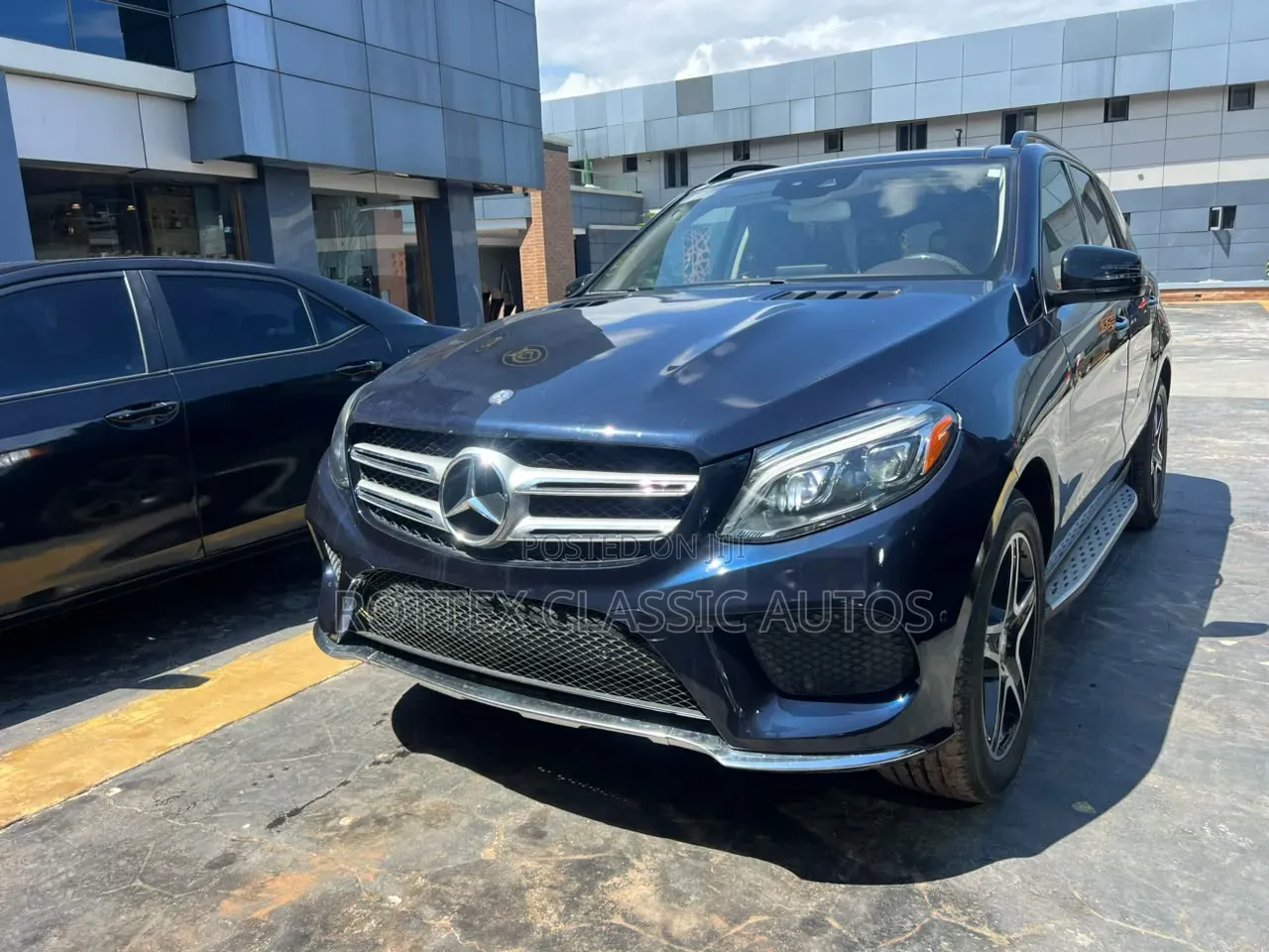 Mercedes-Benz GLE-Class 2017 Blue