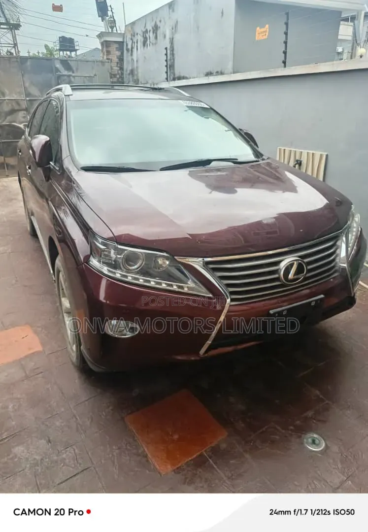 Lexus RX 2013 Red