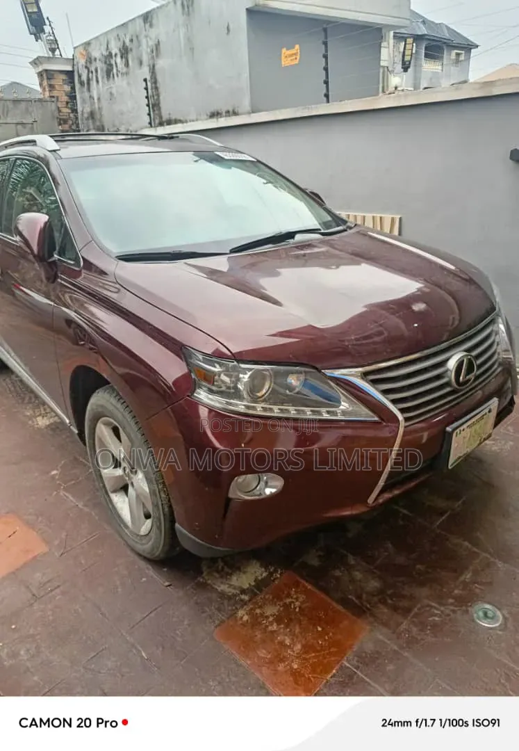 Lexus RX 2013 Red