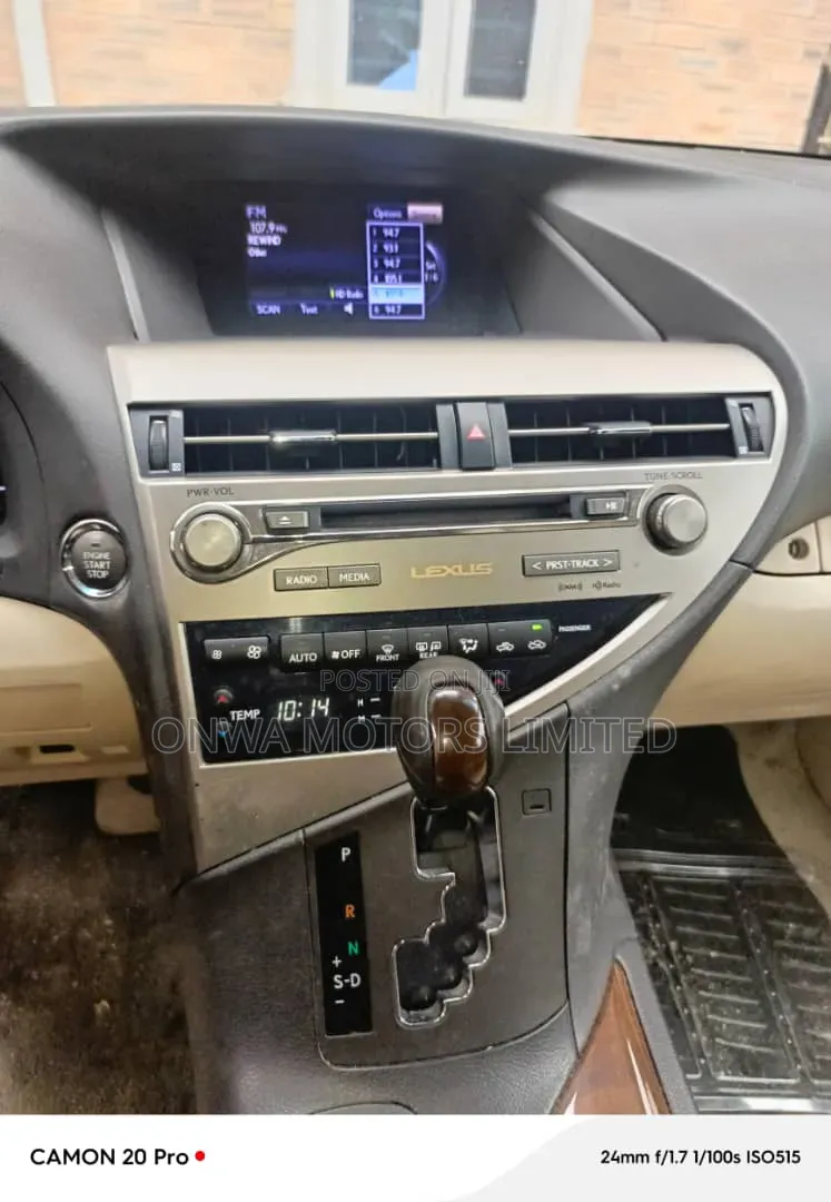 Lexus RX 2013 Red