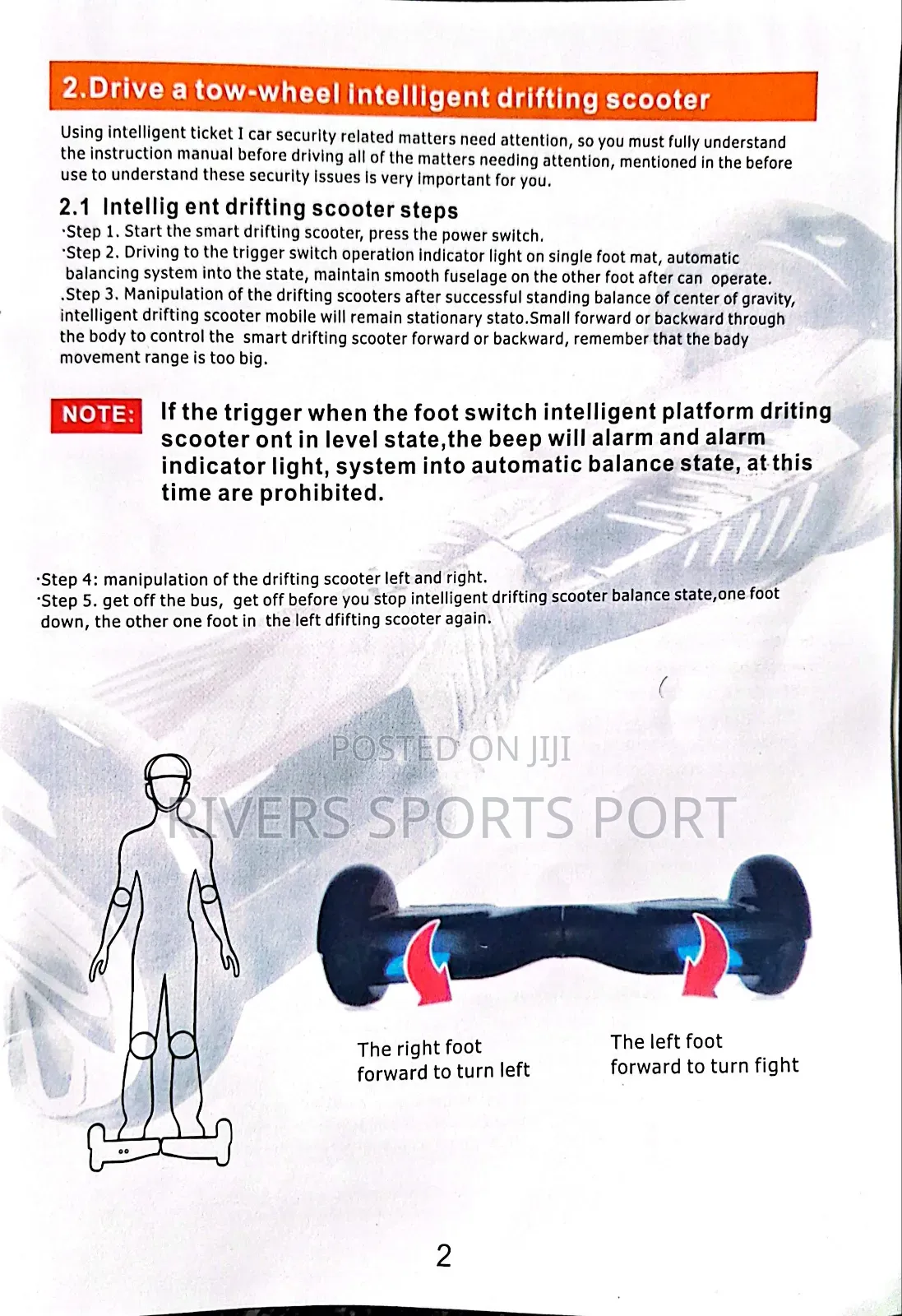 6.5" Balance Wheel Scooter Hover Board With Bluetooth and Speaker