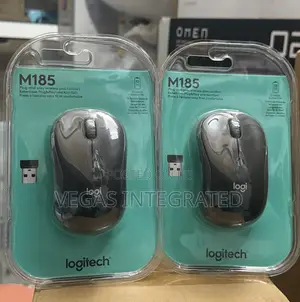 Logitech M185 Wireless Mouse, 2.4GHz With USB Mini Receiver