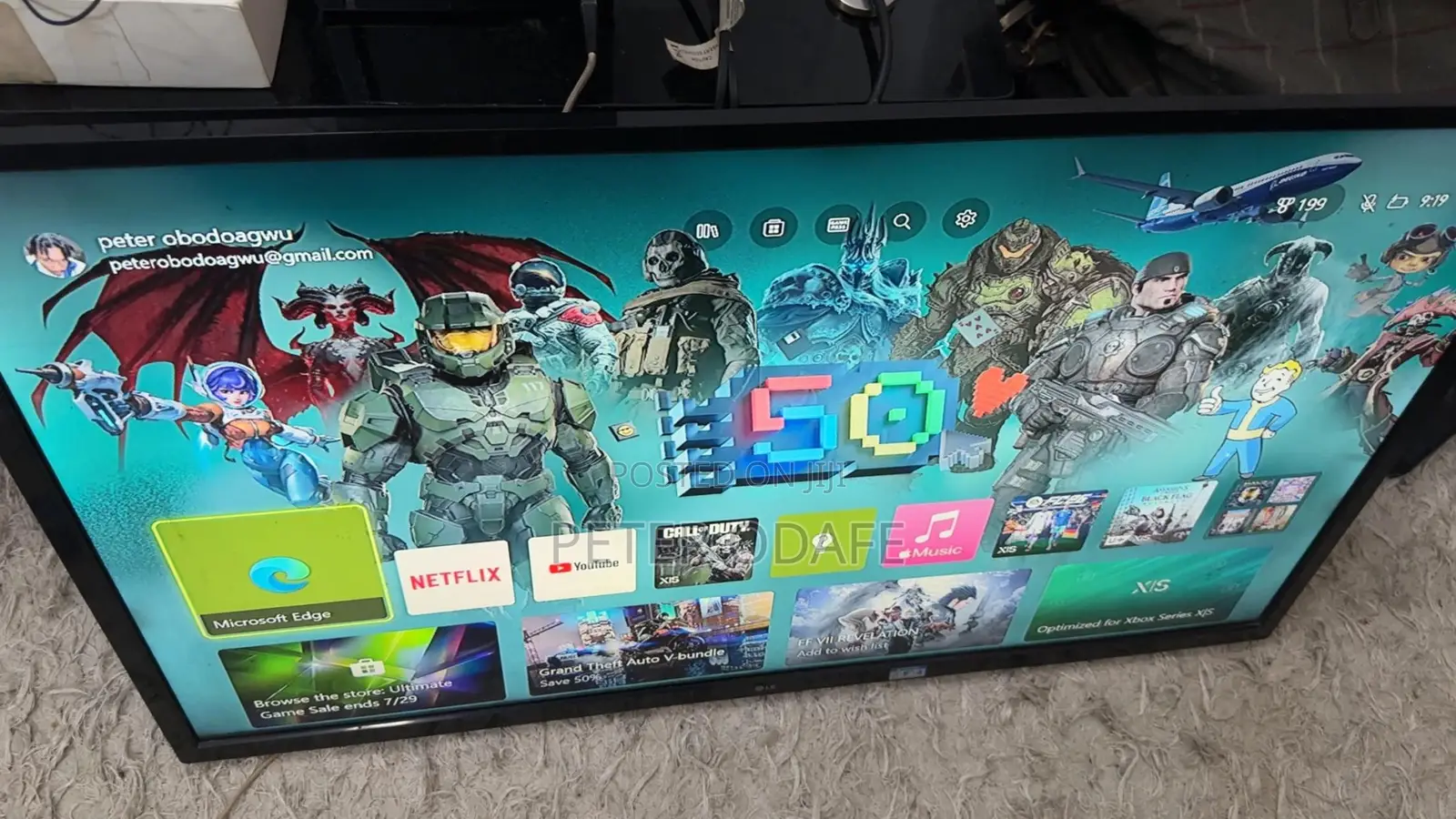 40 Inches LG TV