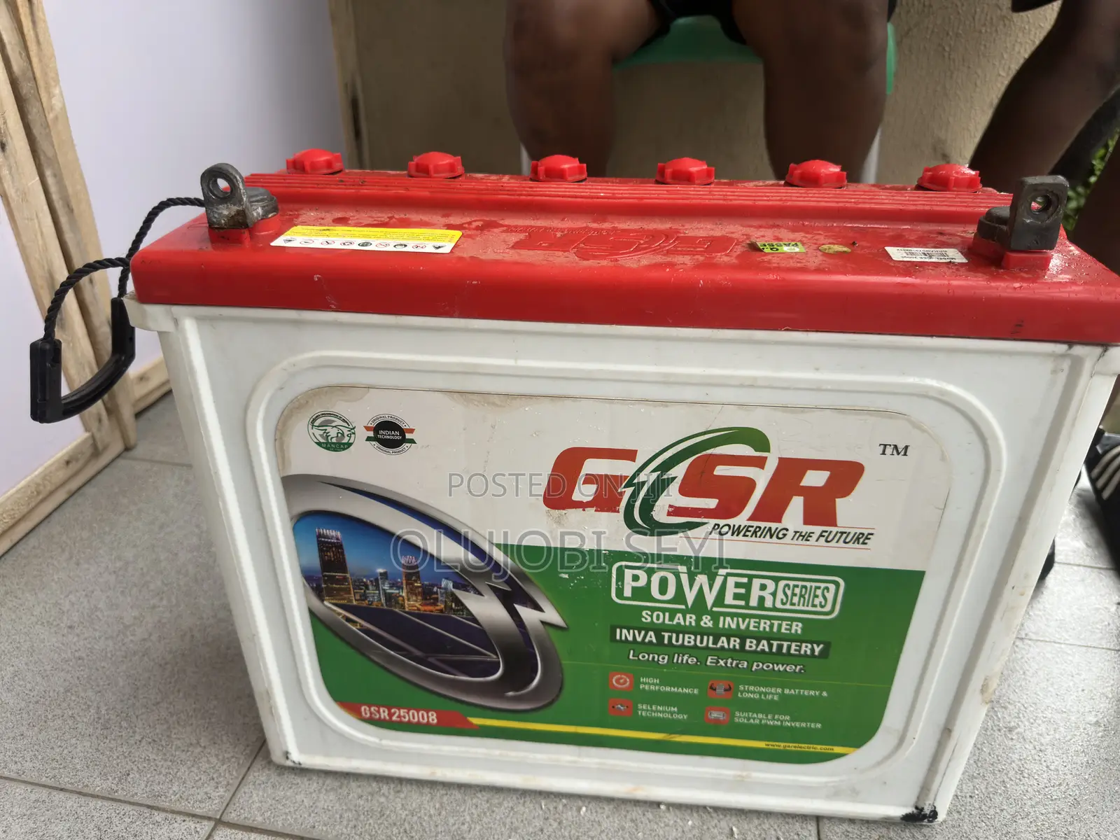Dead Used Tubular Battery
