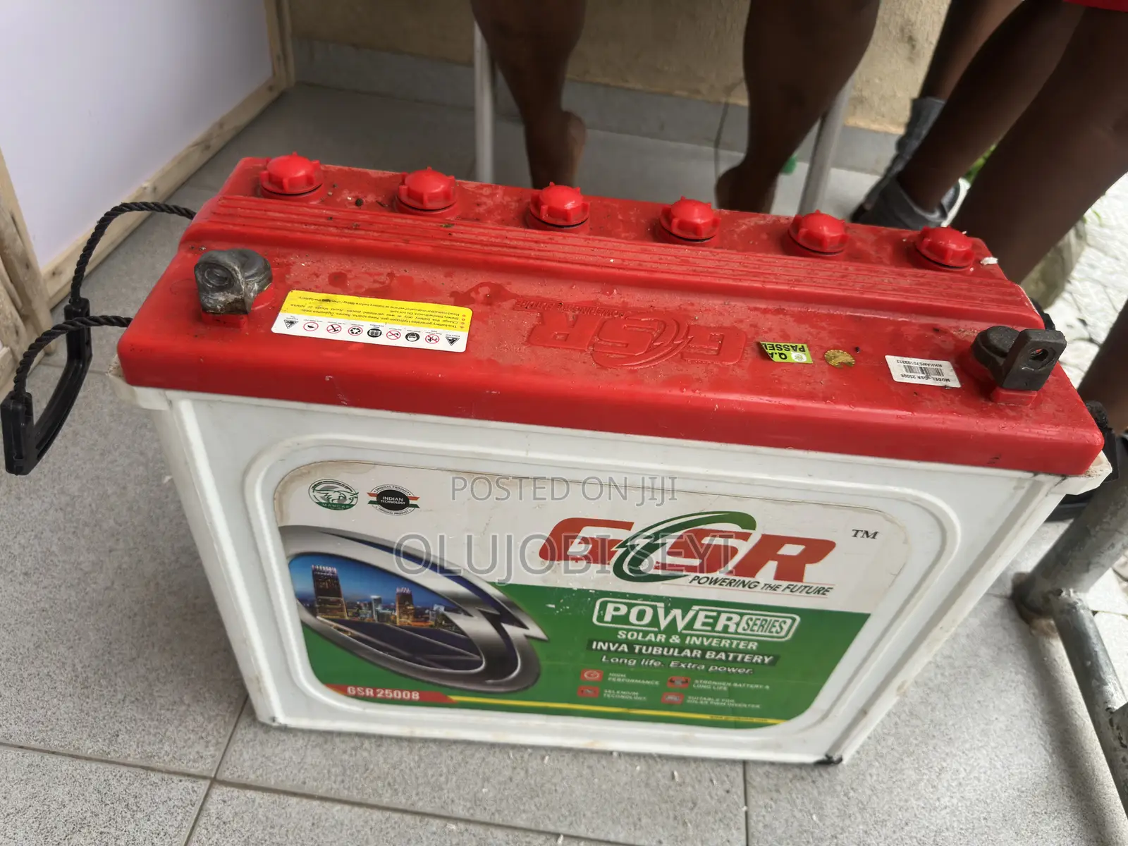Dead Used Tubular Battery