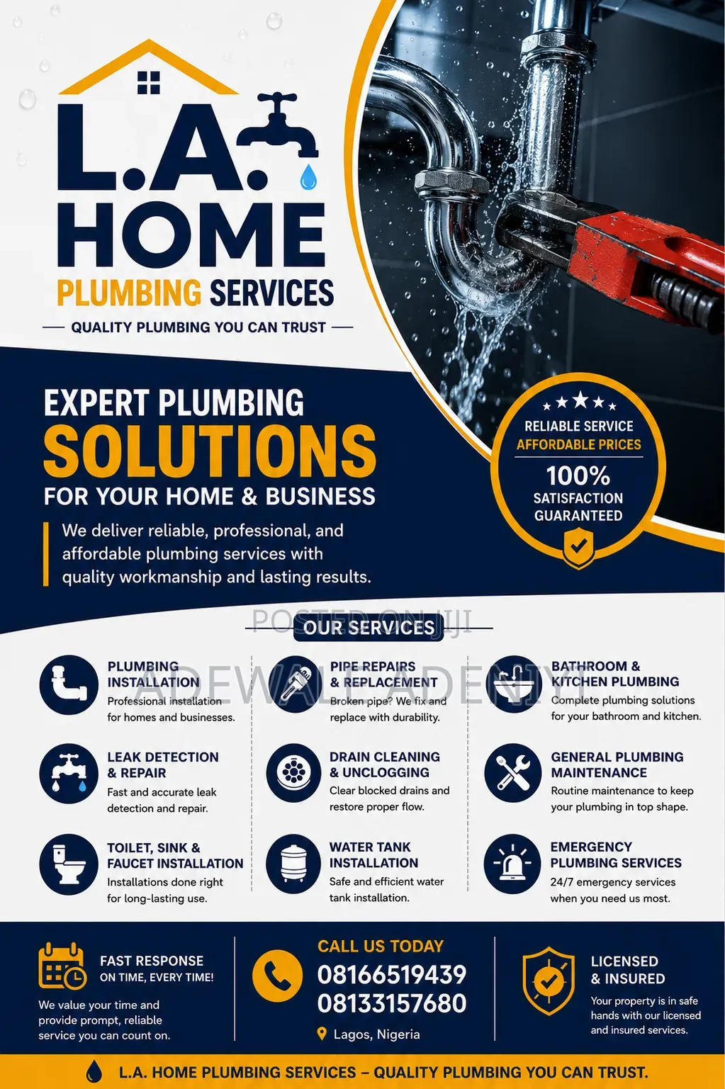 Home Plumbing Services