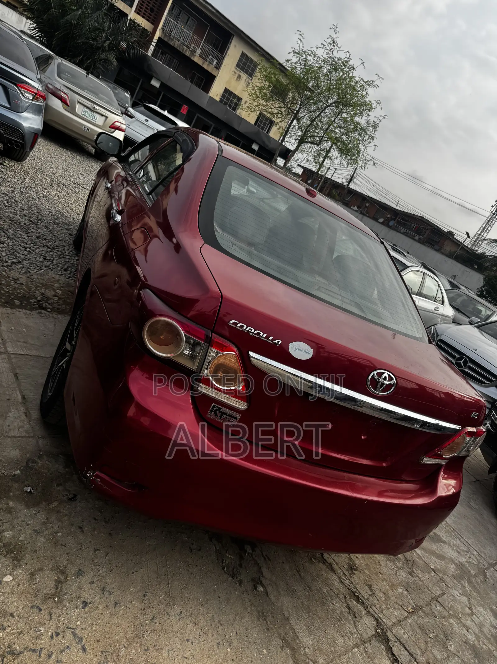 Toyota Corolla 2012 Red