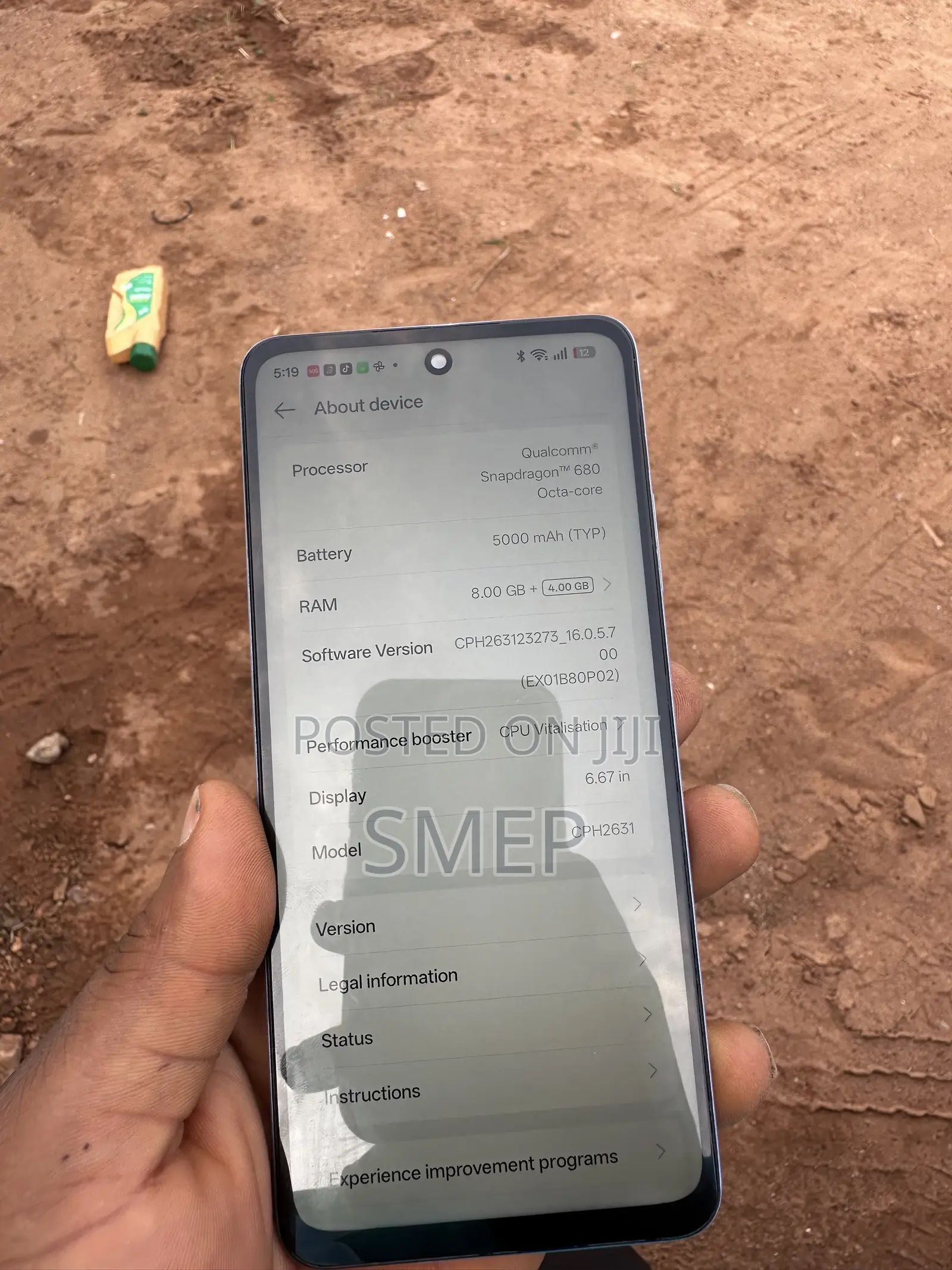 Oppo A60 256 GB Blue