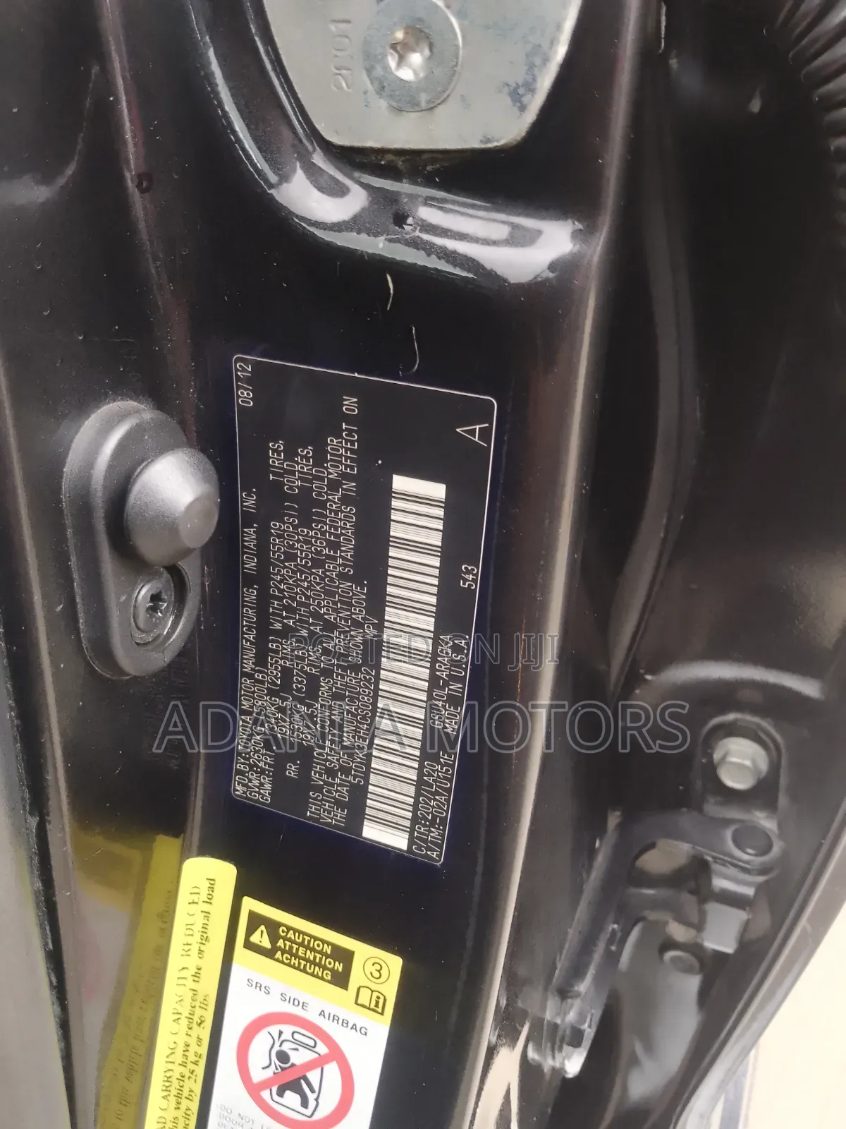 Toyota Highlander 2013 Black