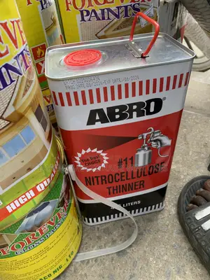 4-Liter Tin of Abro Nitrocellulose Thinner