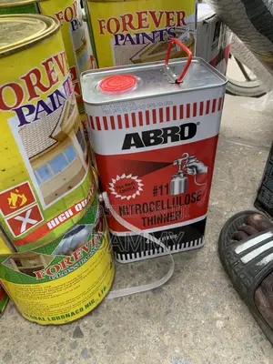 4-Liter Tin of Abro Nitrocellulose Thinner