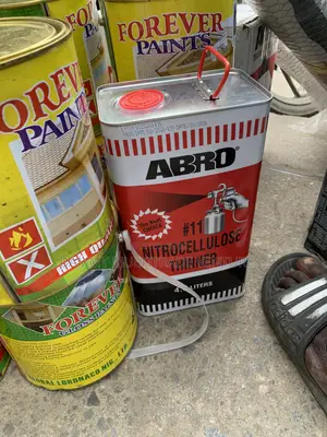 4-Liter Tin of Abro Nitrocellulose Thinner