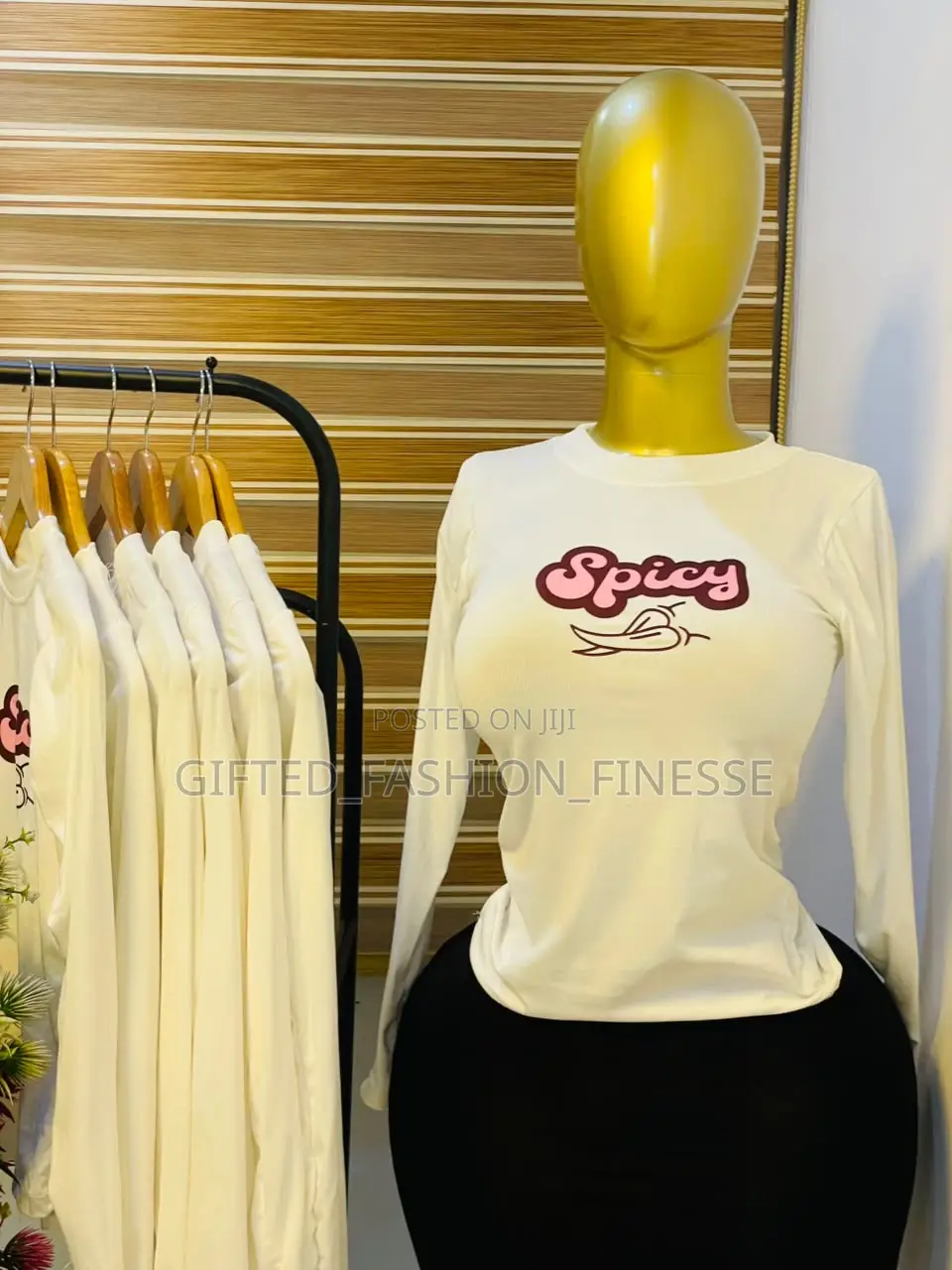 Spicy Longsleeves Basic Tops