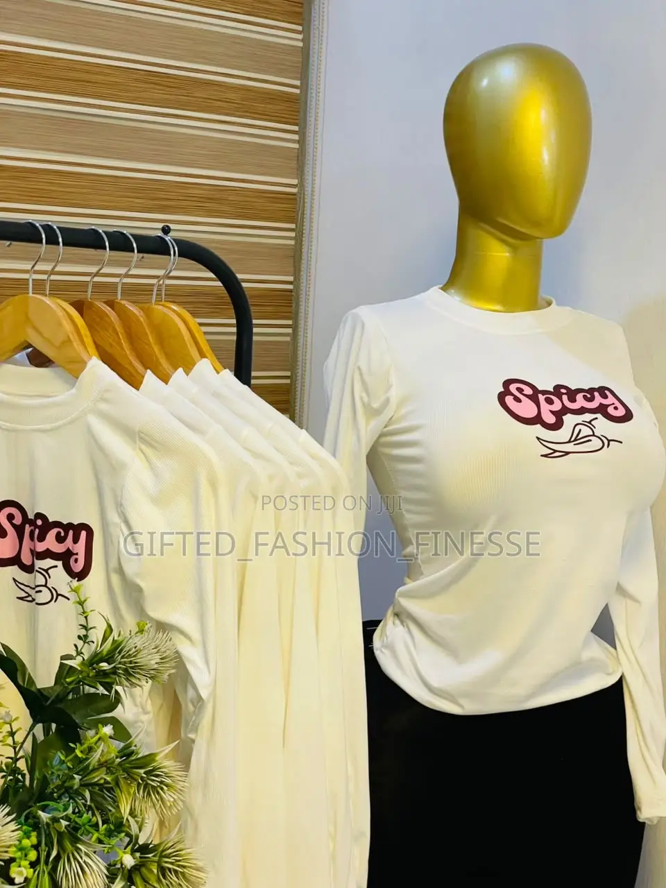 Spicy Longsleeves Basic Tops
